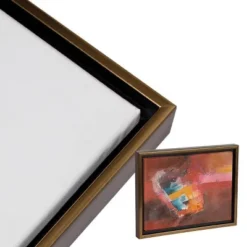 Creative Mark Illusions Floater Frame For 3/4 Inch Depth Stretched Canvas - Walnut & Gold 7 Creative Mark Illusions Floater Frame For 3/4 Inch Depth Stretched Canvas - Walnut & Gold -Home Decor Store GUEST 8feb53f9 4958 43aa 99a6 7de474aab358