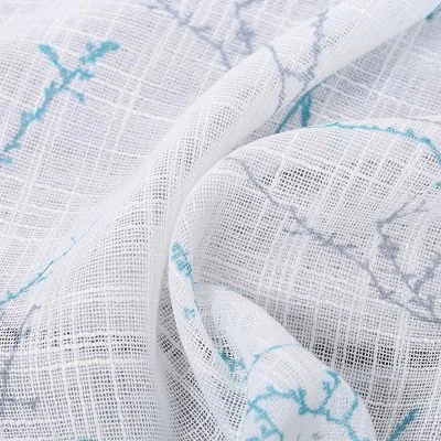 Trinity Tier Curtains For Kitchen Window Nature Design Tree Branch 5 Trinity Tier Curtains For Kitchen Window Nature Design Tree Branch - Image 3