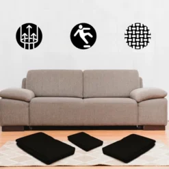 Nevlers Non-Slip Grip Pad For Rugs 8'x10' - Black -Home Decor Store GUEST 90ee3aa3 ae75 4e62 b9b8 8cecd11dcf68 2