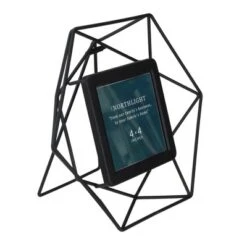 Northlight 8" Contemporary Hexagonal 4" X 4" Photo Picture Frame - Black -Home Decor Store GUEST 91114007 5db1 40dd bb21 bb9a9ad72d81