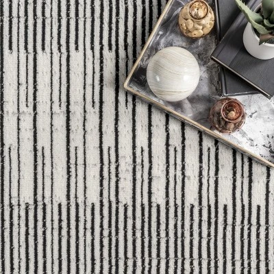 NuLOOM Kacey Abstract Contemporary Stripes Area Rug 7 NuLOOM Kacey Abstract Contemporary Stripes Area Rug - Image 5