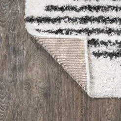Elm Diamond Stripe Geometric Shag Indoor Area Rug - JONATHAN Y 15 Elm Diamond Stripe Geometric Shag Indoor Area Rug - JONATHAN Y -Home Decor Store GUEST 94c418b2 fae5 49cb a43e 15ce782d7247
