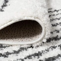 Elm Diamond Stripe Geometric Shag Indoor Area Rug - JONATHAN Y 18 Elm Diamond Stripe Geometric Shag Indoor Area Rug - JONATHAN Y -Home Decor Store GUEST 961be1fe 98ad 4edf b0be 475f9fb9ff65