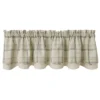 Dew Drop Plaid Lined Layered Valance 72'' X 16'' -Home Decor Store GUEST 985b14c8 6a19 4fb3 ad17 f0fe3d048e31