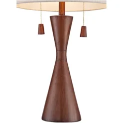 360 Lighting Omar Modern Table Lamp 28 3/4" Tall Warm Brown Wood Hourglass Oatmeal Fabric Drum Shade For Bedroom Living Room Bedside Nightstand Office 7 360 Lighting Omar Modern Table Lamp 28 3/4" Tall Warm Brown Wood Hourglass Oatmeal Fabric Drum Shade For Bedroom Living Room Bedside Nightstand Office -Home Decor Store GUEST 98e3ff86 4e90 4e34 8d2e dc53041a0d7b