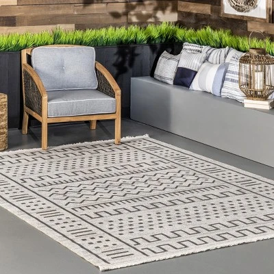 NuLOOM Outdoor Cora Area Rug 3 NuLOOM Outdoor Cora Area Rug