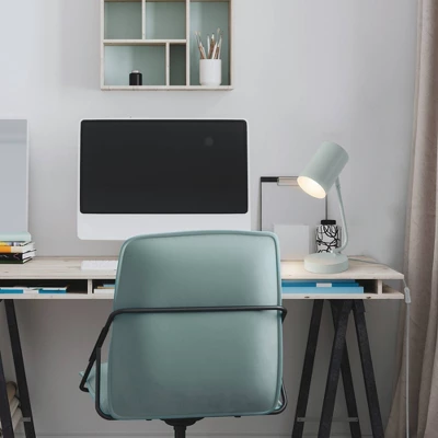 15" Jordan Desk Lamp Matte Blue - Globe Electric 6 15" Jordan Desk Lamp Matte Blue - Globe Electric - Image 4