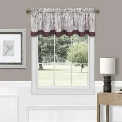 Kate Aurora Country Farmhouse Striped Window Valance Curtain Treatments - Assorted Colors -Home Decor Store GUEST a28e959f 00d9 4a54 8753 ca1c8dd4e176