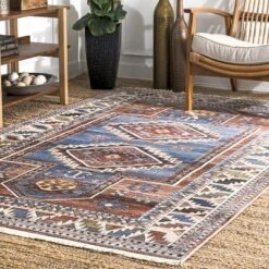 NuLOOM Vintage Kathryn Aztec Tassel Area Rug
