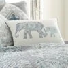Tania Elephants Decorative Pillow - Levtex Home -Home Decor Store GUEST a3cb2720 3e46 47ab 80ef 6038e1a79b39