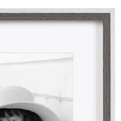 11" X 14" Gibson Wall Frame Set Gray - Kate & Laurel All Things Decor 5 11" X 14" Gibson Wall Frame Set Gray - Kate & Laurel All Things Decor - Image 3