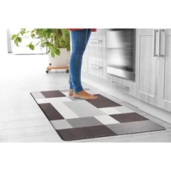 World Rug Gallery Modern Boxes Design Anti Fatigue Standing Mat -Home Decor Store GUEST a7331154 52d9 43db b3ce 1a8240fdf6fa