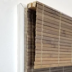 Radiance Brooklyn 27-in Cordless Driftwood Bamboo Roman Shade -Home Decor Store GUEST a78c8ebb e1d1 45c2 bab6 cb046bc84a7f