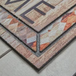 1'6"x2'6" Rustic 'Home Sweet Home' Doorscapes Mat - Mohawk