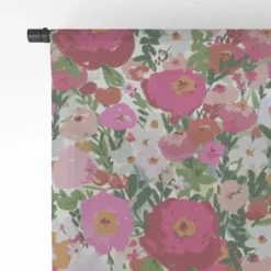 Alison Janssen Never Too Many Flowers Single Panel Sheer Window Curtain - Society6 -Home Decor Store GUEST abef9035 9d1b 4cfb 8156 9018cbb5fece