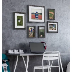 6pc Bordeaux Frame Box Set Black - Kate & Laurel All Things Decor -Home Decor Store GUEST ad9ec65b 1821 4eaf 92d2 6dd1375c082b