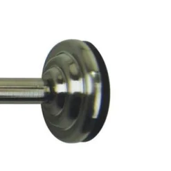 Adjustable Mini Tension Rod 1/2" Diameter Brushed Nickel By Versailles