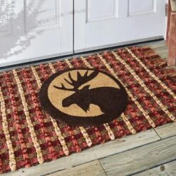 Park Designs Kennebec Moose Doormat 1'6''x2'6''