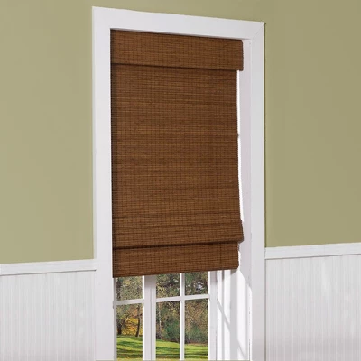 Radiance Cape Cod 34.5-in Cordless Maple Roman Shade 5 Radiance Cape Cod 34.5-in Cordless Maple Roman Shade - Image 3