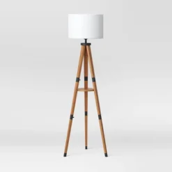 Tripod Floor Lamp With Shelf Brown Wood - Threshold™ -Home Decor Store GUEST b1b8ca20 55ea 4c4e bc34 1f4ca7a73cd2