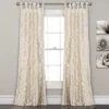 Home Boutique Sophia Ruffle Window Curtain - Ivory - 40 X 84 - 2 Panel Set -Home Decor Store GUEST b5efcf76 d1e4 473d b8bb f8dd2d086c89
