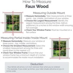 Linen Avenue Cordless Faux Wood Blind, Outside Mount -Home Decor Store GUEST b654637b f74f 4497 beb9 a786dc1136b5 1