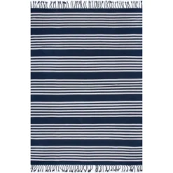 NuLOOM Rowen Striped Cotton Tassel Area Rug -Home Decor Store GUEST b7834144 6813 4973 b6a2 4a2a862e1646