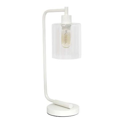 Modern Iron Desk Lamp With Glass Shade - Lalia Home 11 Modern Iron Desk Lamp With Glass Shade - Lalia Home - Image 9