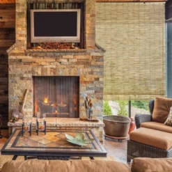 72" X 72" Outdoor Cord-Free Natural Rollup Blinds Natural - Radiance -Home Decor Store GUEST be2299ea cc9e 4e92 82be 804130784fe1