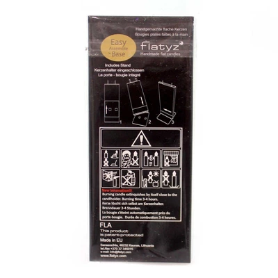 Christmas 5.75" Nativity Scene Mary Joseph Jesus Flatyz Candles - Flame Candles 3 Christmas 5.75" Nativity Scene Mary Joseph Jesus Flatyz Candles - Flame Candles