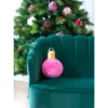 Shiraleah Pink Christmas Ornament Bauble Pillow, Small 2 Shiraleah Pink Christmas Ornament Bauble Pillow, Small -Home Decor Store GUEST bf975a9c 1ebf 4dd3 8716 9c7dbd09bb07