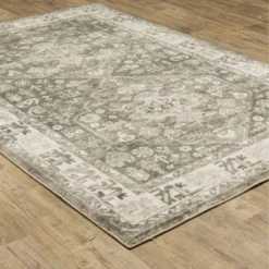 Salina Traditional Persian Style Inspired Area Rug Charcoal/Ivory - Captiv8e Designs -Home Decor Store GUEST c1d4956b f312 40cf b2b6 6bf445df2238