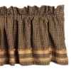 Home Collections By Raghu Newbury Gingham Black Valance, With Trim 72x15.5 -Home Decor Store GUEST c1fd14b1 6cba 429e a149 295055e24f63