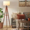 Tripod Floor Lamp With Shelf Brown Wood - Threshold™ -Home Decor Store GUEST c29a7836 503f 4e78 a6f3 d9375c56ca88