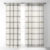 Holli Zollinger Linen Grid Single Panel Sheer Window Curtain - Deny Designs -Home Decor Store GUEST c5fac3d4 b195 4631 973a 1b475b78884f