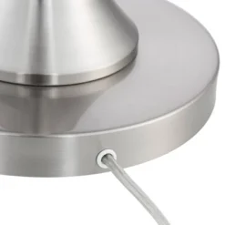 Possini Euro Design Modern Floor Lamp 64" Tall Brushed Nickel Silver Organza White Linen Drum Shade For Living Room Bedroom Office 14 Possini Euro Design Modern Floor Lamp 64" Tall Brushed Nickel Silver Organza White Linen Drum Shade For Living Room Bedroom Office -Home Decor Store GUEST c6dfbe8e 2b7e 4a29 a926 3521ac4c1fa2