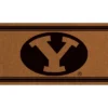 Evergreen Brigham Young University Logo Turf Mat, Brown- 28 X 16 Inches Indoor Outdoor Doormat -Home Decor Store GUEST c91ad15e 8bcd 43a4 a82a adebfd9aa60b