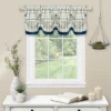 Kate Aurora Country Farmhouse Plaid Tattersall Button Tuck Window Valance -Home Decor Store GUEST cdc30bee 6e1c 4d0b 9b68 086b8a9db9da