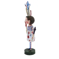 Lori Mitchell Putting On A Show - One Figurine 8.5 Inches - Stars Stripes July Fourth - 14485 - Polyresin - Blue -Home Decor Store GUEST d0c25033 b89c 4b2a abfa 1ef4196ccc18