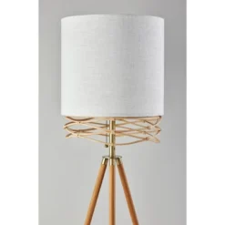 Melanie Floor Lamp Natural - Adesso -Home Decor Store GUEST d3061661 cc1d 4d5b 9bad f4645f88a3d4
