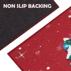 Trinity Snow Man Christmas Tree Xmas Welcome Doormat -Home Decor Store GUEST d4173aab 36d0 40be ac0b c6425503c7a0