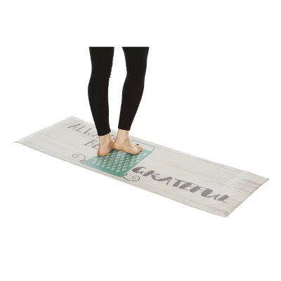 20"x55" Oversized Cushioned Anti-Fatigue Kitchen Runner Mat Always Be Grateful - J&V Textiles 3 20"x55" Oversized Cushioned Anti-Fatigue Kitchen Runner Mat Always Be Grateful - J&V Textiles