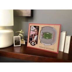 4" X 6" NCAA Georgia Bulldogs 3D StadiumViews Picture Frame