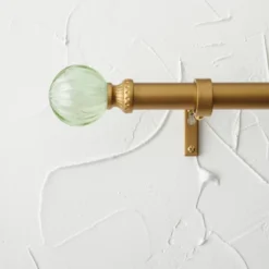 Faux Jade Ball Curtain Rod Brass - Opalhouse™ Designed With Jungalow™ 7 Faux Jade Ball Curtain Rod Brass - Opalhouse™ Designed With Jungalow™ -Home Decor Store GUEST d7507ef0 fa5a 4b13 920f 0c72746f2e61