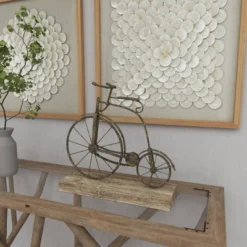 Vintage Reflections Rustic Iron And Wood Penny-Farthing Model Bicycle (14") - Olivia & May 30 Vintage Reflections Rustic Iron And Wood Penny-Farthing Model Bicycle (14") - Olivia & May -Home Decor Store GUEST d933686a 429f 4b5f ab2f 621923560c65