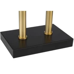 Possini Euro Design Keegan Modern Desk Lamp 24" High Warm Brass With Dual USB Charging Ports LED Adjustable Black Shade For Bedroom Living Room Desk 12 Possini Euro Design Keegan Modern Desk Lamp 24" High Warm Brass With Dual USB Charging Ports LED Adjustable Black Shade For Bedroom Living Room Desk -Home Decor Store GUEST d98aa9da 233f 4ef2 b89d 51824e38d901