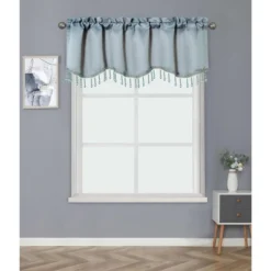 Kate Aurora Luxurious Solid Colored Scalloped Rod Pocket Window Valance With Crystal Beaded Trim 16 Kate Aurora Luxurious Solid Colored Scalloped Rod Pocket Window Valance With Crystal Beaded Trim -Home Decor Store GUEST da72f2c2 fd15 47fc 87d5 8c3ad4dfa0c3