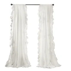 Home Boutique Reyna Window Curtain Panels Pure White 54x120 Set -Home Decor Store GUEST da9306ee fbde 4ba8 8699 4e42f5e3f093