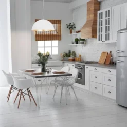 24" 1-Light Rafaelino Bowl Pendant With Shade White/Gold - EGLO -Home Decor Store GUEST dc2fc693 d64f 41f4 b9f1 15a5aefa6e19