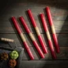 Cranberry Timber Tapers - Set Of 12 2 Cranberry Timber Tapers - Set Of 12 -Home Decor Store GUEST dc9dc794 b6b6 4457 9e03 38b0f436a3fc